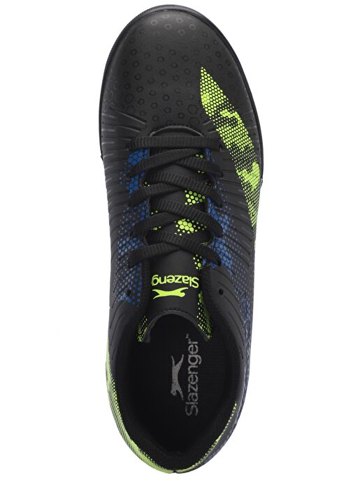 Slazenger CYPRUS Erkek Çocuk Futbol Ayakkabı Siyah / Yeşil - Görsel 6