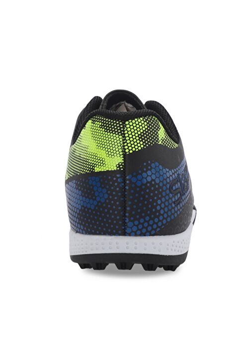 Slazenger CYPRUS Erkek Çocuk Futbol Ayakkabı Siyah / Yeşil - Görsel 7