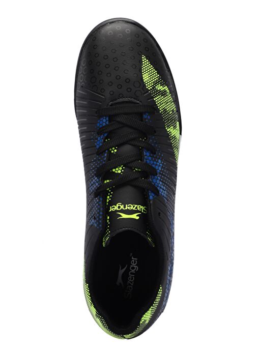 Slazenger CYPRUS Erkek Futbol Ayakkabı Siyah / Yeşil - Görsel 6