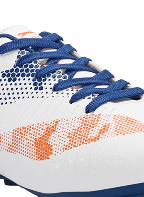 Slazenger CYPRUS KRP Erkek Çocuk Futbol Ayakkabı Beyaz / Saks Mavi - Görsel 5