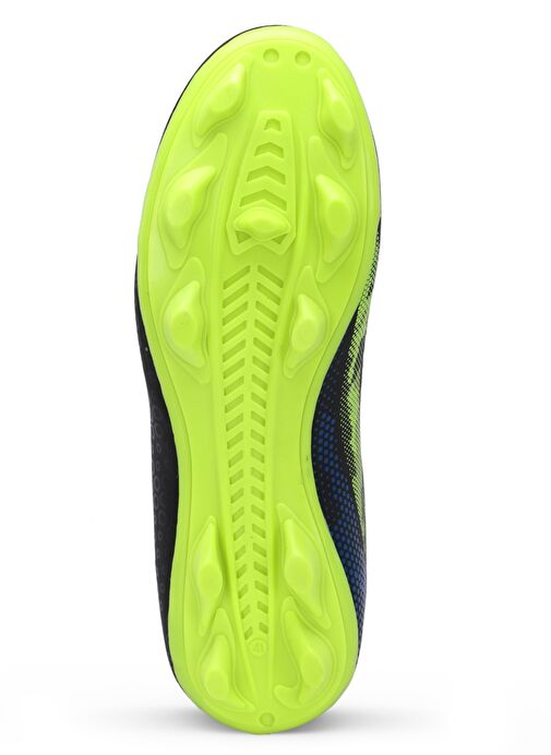 Slazenger CYPRUS KRP Unisex Çocuk Futbol Ayakkabı Siyah / Yeşil - Görsel 8
