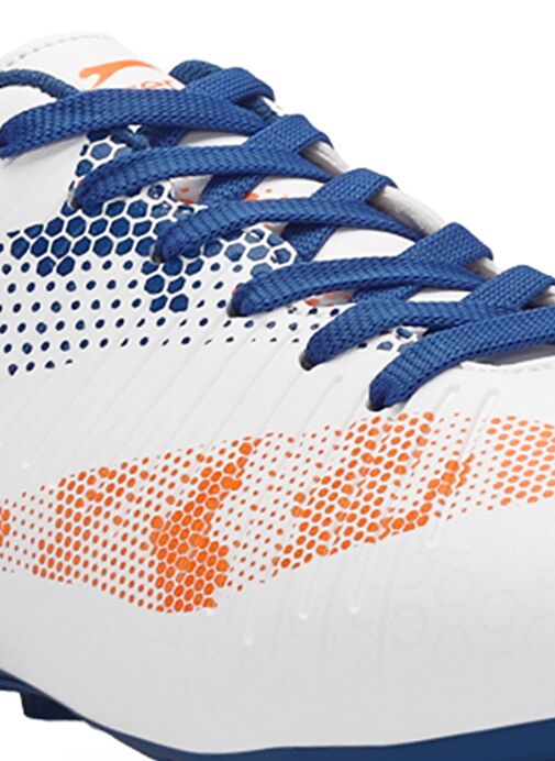 Slazenger CYPRUS Erkek Futbol Ayakkabı Beyaz / Saks Mavi - Görsel 5