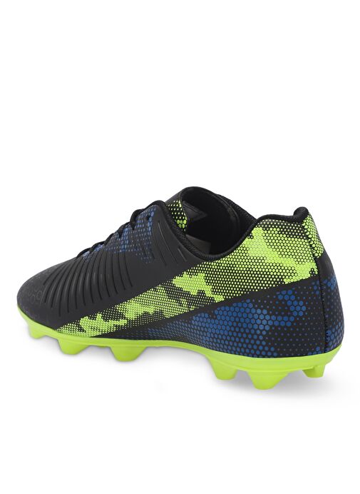 Slazenger CYPRUS Erkek Futbol Ayakkabı Siyah / Yeşil - Görsel 4