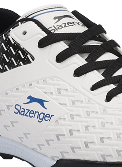Slazenger CYCLE I Erkek Futbol Ayakkabı Beyaz / Siyah - Görsel 5