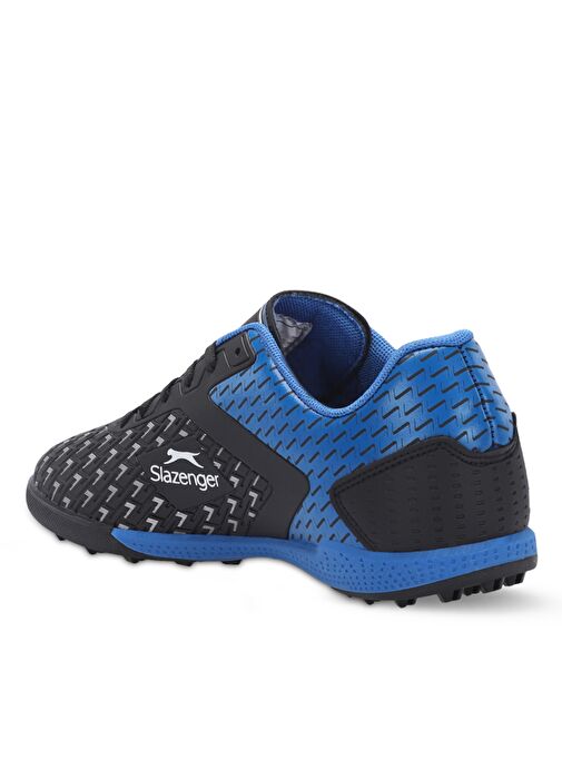 Slazenger CYCLE I Erkek Futbol Ayakkabı Siyah / Mavi - Görsel 4
