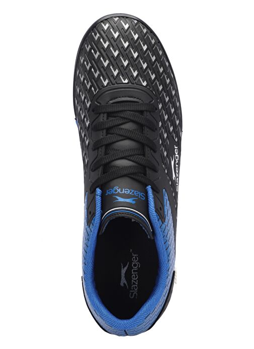 Slazenger CYCLE I Erkek Futbol Ayakkabı Siyah / Mavi - Görsel 6