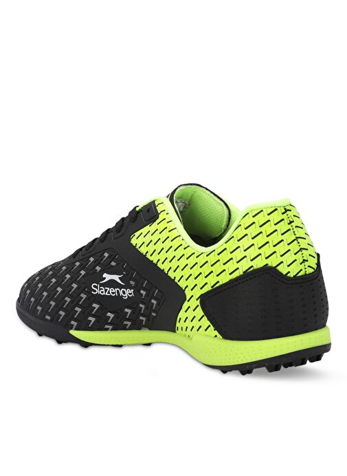 Slazenger CYCLE I Erkek Futbol Ayakkabı Siyah / Yeşil - Görsel 4