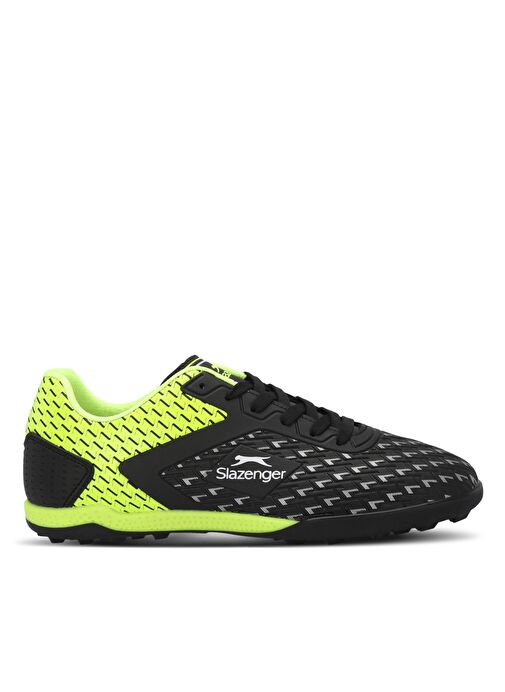 Slazenger CYCLE I Erkek Futbol Ayakkabı Siyah / Yeşil - Görsel 2