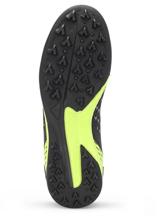 Slazenger CYCLE I Erkek Futbol Ayakkabı Siyah / Yeşil - Görsel 8