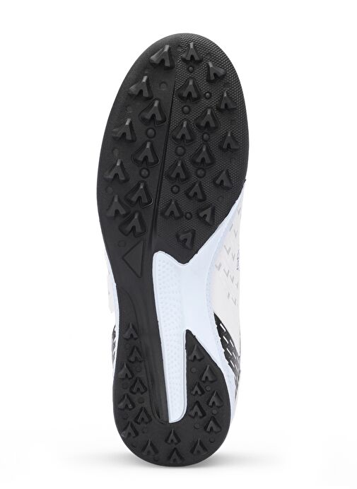Slazenger CYCLE I HS Unisex Çocuk Futbol Ayakkabı Beyaz / Siyah - Görsel 8