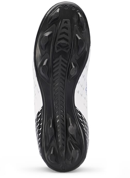 Slazenger CYCLE I Erkek Futbol Ayakkabı Beyaz / Siyah - Görsel 8