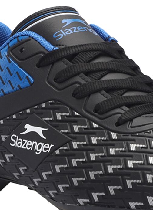 Slazenger CYCLE I Erkek Futbol Ayakkabı Siyah / Mavi - Görsel 5