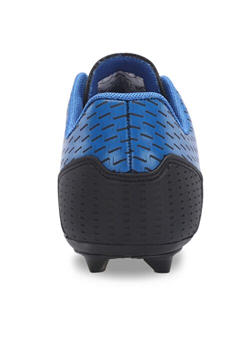 Slazenger CYCLE I Erkek Futbol Ayakkabı Siyah / Mavi - Görsel 7