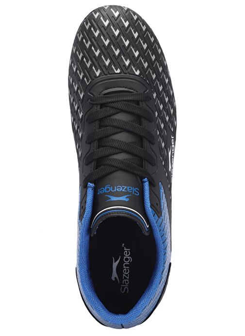 Slazenger CYCLE I Erkek Futbol Ayakkabı Siyah / Mavi - Görsel 6