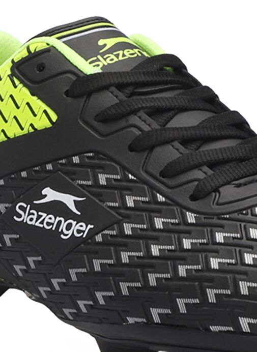 Slazenger CYCLE I Erkek Futbol Ayakkabı Siyah / Yeşil - Görsel 5