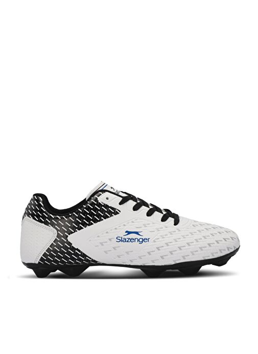 Slazenger CYCLE I KRP Unisex Çocuk Futbol Ayakkabı Beyaz / Siyah - Görsel 2
