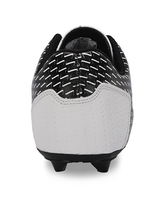 Slazenger CYCLE I KRP Unisex Çocuk Futbol Ayakkabı Beyaz / Siyah - Görsel 7