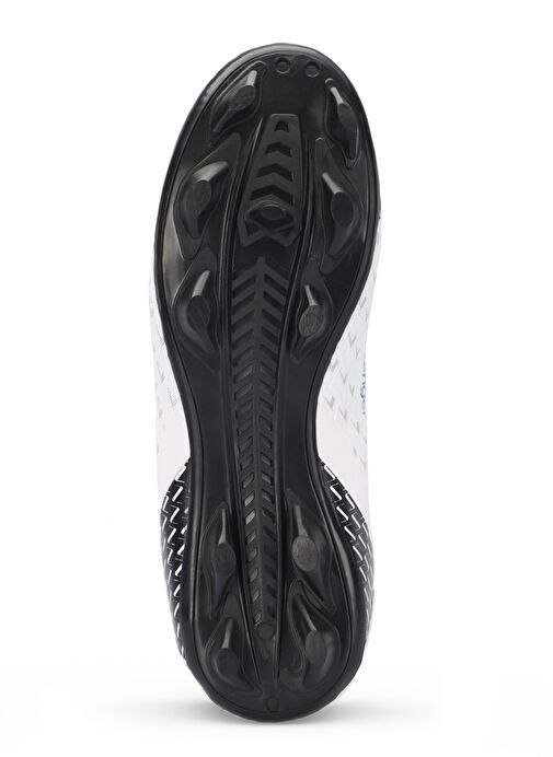 Slazenger CYCLE I KRP Unisex Çocuk Futbol Ayakkabı Beyaz / Siyah - Görsel 8