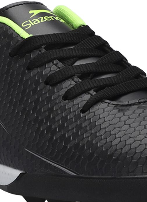 Slazenger CARLO I Unisex Çocuk Futbol Ayakkabı Siyah / Yeşil - Görsel 5
