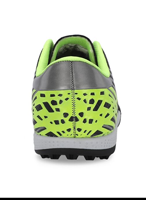 Slazenger CARLO I Unisex Çocuk Futbol Ayakkabı Siyah / Yeşil - Görsel 7