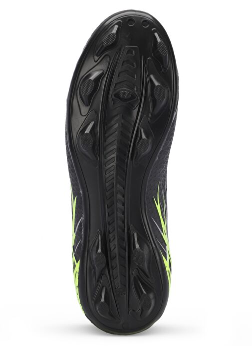 Slazenger CARLO I Unisex Çocuk Futbol Ayakkabı Siyah / Yeşil - Görsel 8