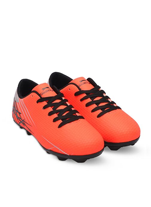 Slazenger CARLO I Unisex Çocuk Futbol Ayakkabı Turuncu - Görsel 3