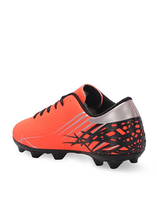 Slazenger CARLO I Unisex Çocuk Futbol Ayakkabı Turuncu - Görsel 4