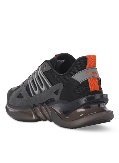 Slazenger ZALAR Erkek Sneaker Ayakkabı Koyu Gri / Siyah - Görsel 4