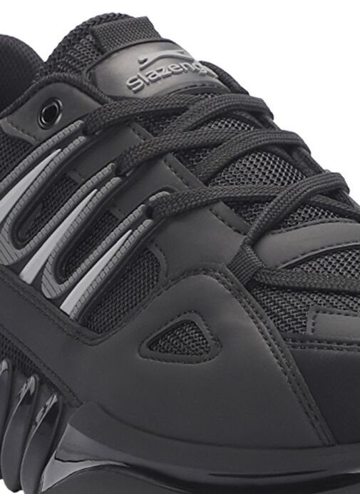 Slazenger ZALAR Erkek Sneaker Ayakkabı Siyah / Koyu Gri - Görsel 5