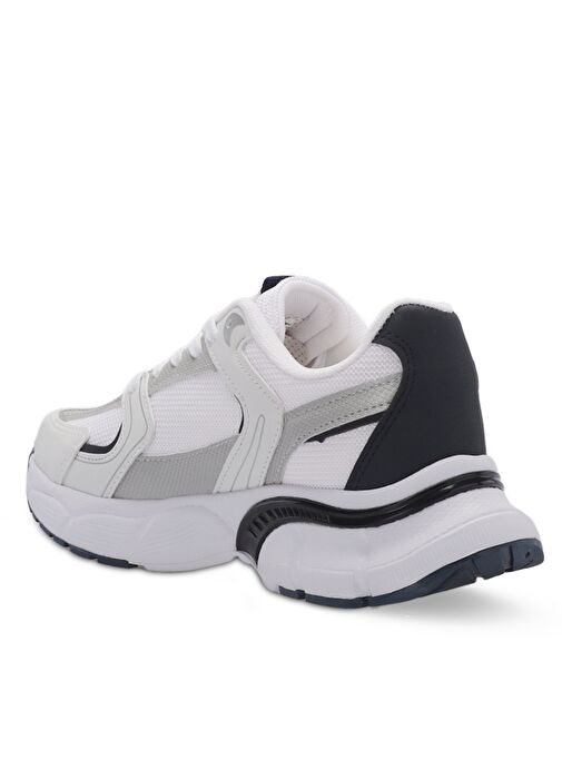 Slazenger ZEX Erkek Sneaker Ayakkabı Beyaz / Lacivert - Görsel 4