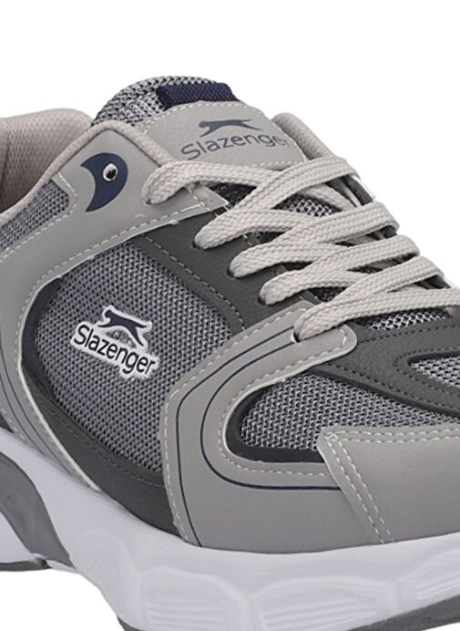 Slazenger ZEX Erkek Sneaker Ayakkabı Koyu Gri - Görsel 5