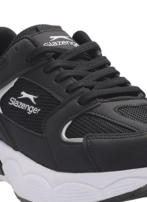 Slazenger ZEX Erkek Sneaker Ayakkabı Siyah / Beyaz - Görsel 5
