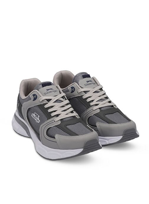 Slazenger ZEX Kadın Sneaker Ayakkabı Koyu Gri - Görsel 3