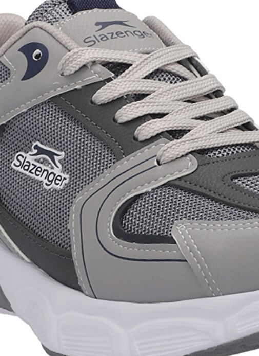 Slazenger ZEX Kadın Sneaker Ayakkabı Koyu Gri - Görsel 5