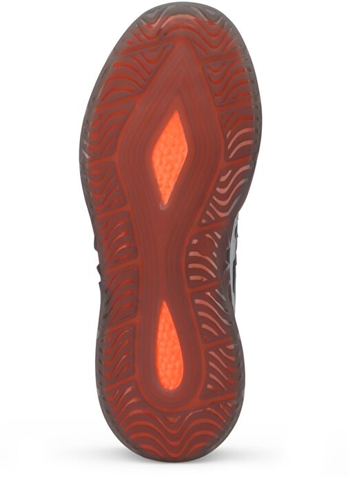 Slazenger ZIGOR Erkek Sneaker Ayakkabı Gri / Turuncu - Görsel 8