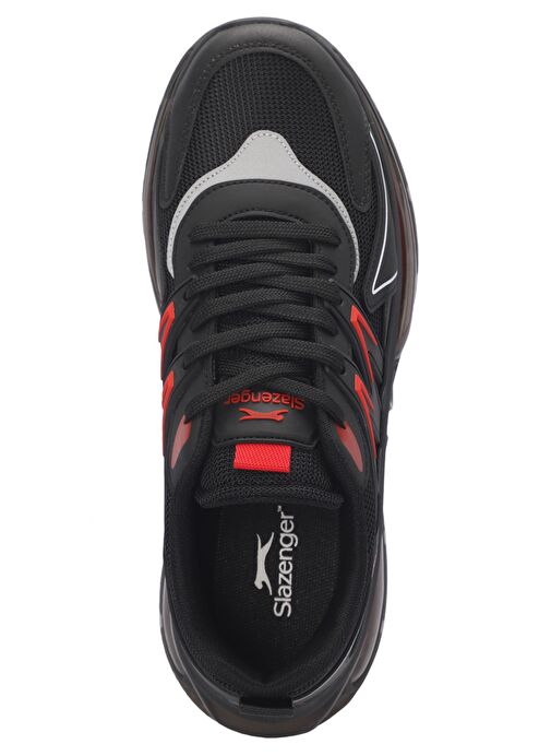 Slazenger ZIGOR Erkek Sneaker Ayakkabı Siyah / Kırmızı - Görsel 6