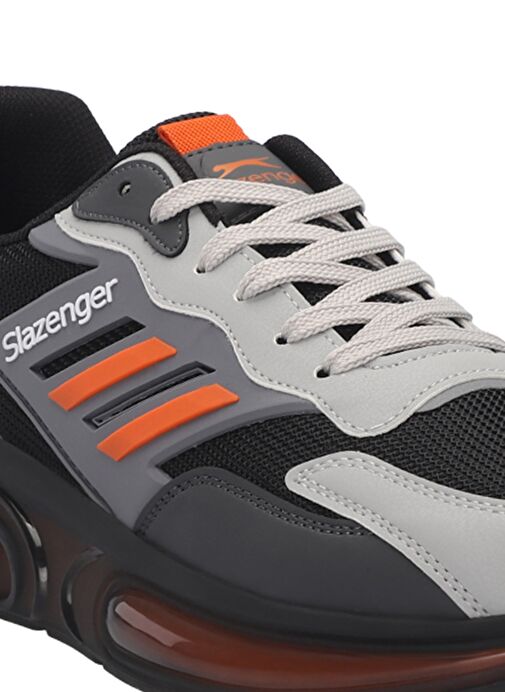 Slazenger ZION Erkek Sneaker Ayakkabı Koyu Gri - Görsel 5