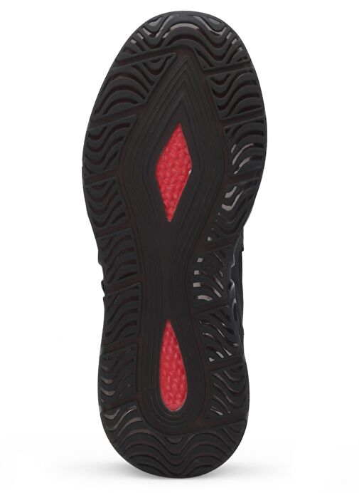 Slazenger ZION Erkek Sneaker Ayakkabı Siyah / Kırmızı - Görsel 8