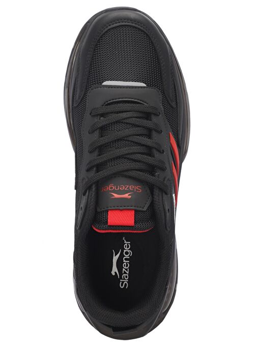 Slazenger ZION Erkek Sneaker Ayakkabı Siyah / Kırmızı - Görsel 6
