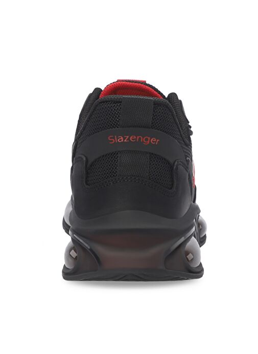Slazenger ZION Erkek Sneaker Ayakkabı Siyah / Kırmızı - Görsel 7