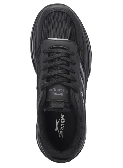 Slazenger ZION Erkek Sneaker Ayakkabı Siyah / Koyu Gri - Görsel 6