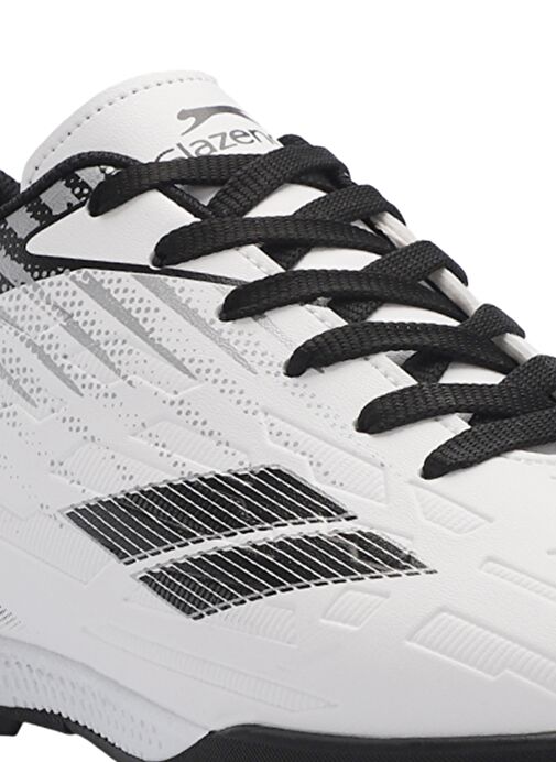 Slazenger CAMBLY Erkek Çocuk Futbol Ayakkabı Beyaz / Siyah - Görsel 5