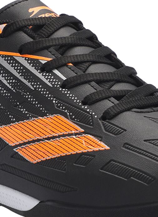Slazenger CAMBLY Erkek Çocuk Futbol Ayakkabı Siyah / Turuncu - Görsel 5