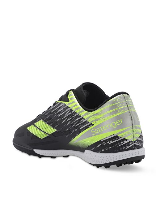 Slazenger CAMBLY Erkek Çocuk Futbol Ayakkabı Siyah / Yeşil - Görsel 4