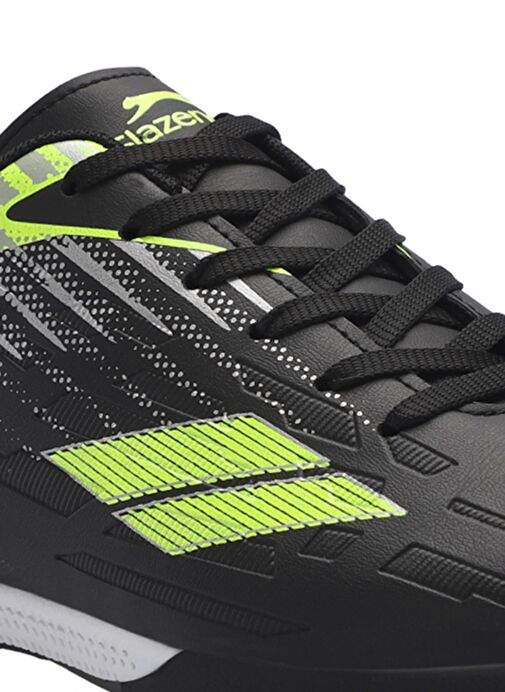 Slazenger CAMBLY Erkek Çocuk Futbol Ayakkabı Siyah / Yeşil - Görsel 5