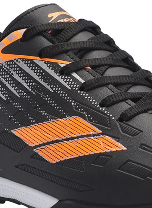 Slazenger CAMBLY Erkek Futbol Ayakkabı Siyah / Turuncu - Görsel 5