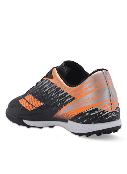 Slazenger CAMBLY Erkek Futbol Ayakkabı Siyah / Turuncu - Görsel 4