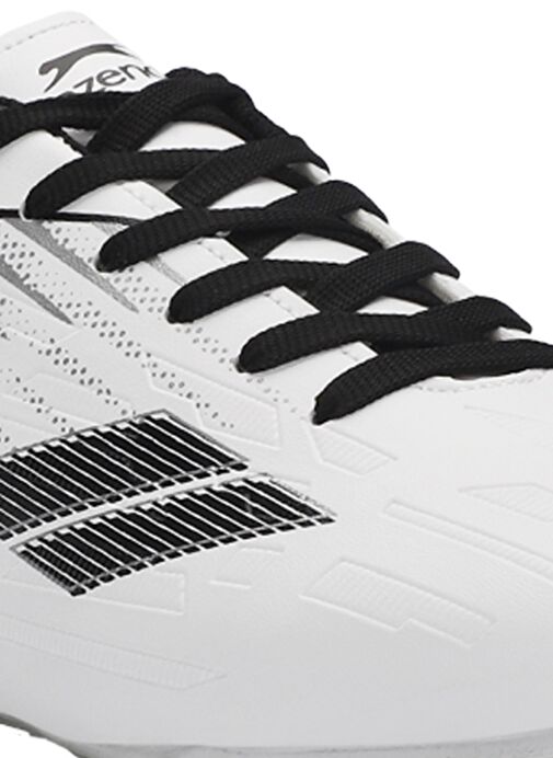 Slazenger CAMBLY Erkek Çocuk Futbol Ayakkabı Beyaz / Siyah - Görsel 5