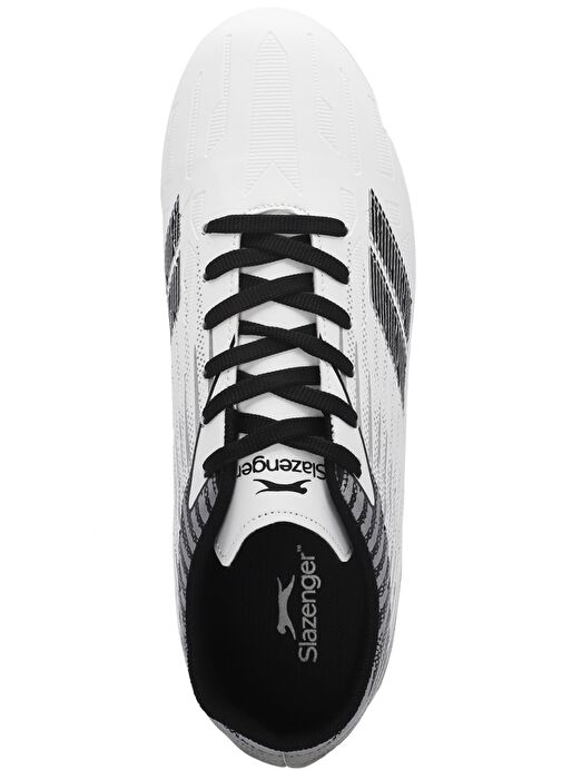 Slazenger CAMBLY Erkek Çocuk Futbol Ayakkabı Beyaz / Siyah - Görsel 6