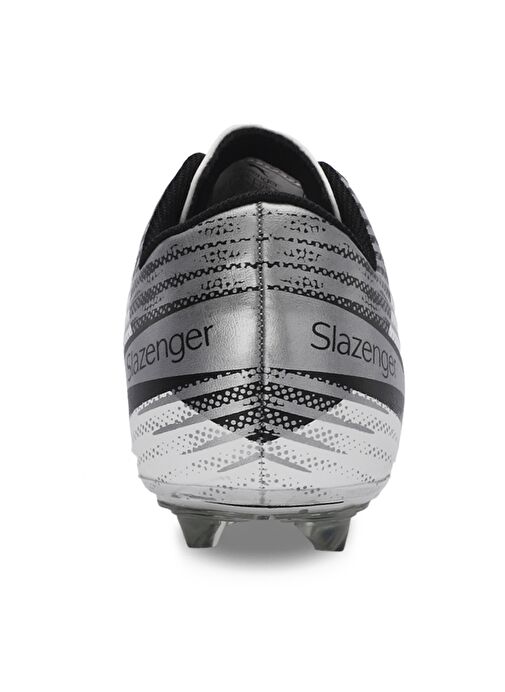 Slazenger CAMBLY Erkek Çocuk Futbol Ayakkabı Beyaz / Siyah - Görsel 7